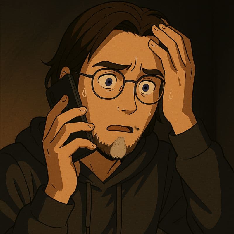 Braquage par téléphone.