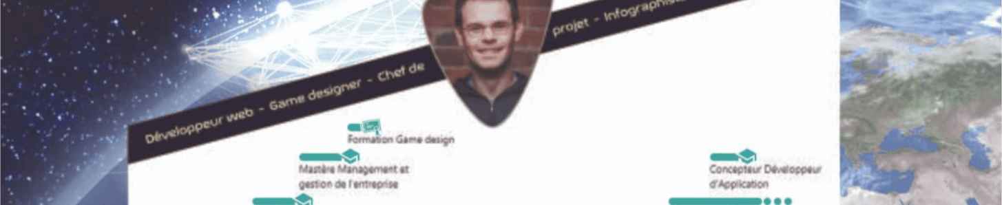 Création de la première version de la page CV