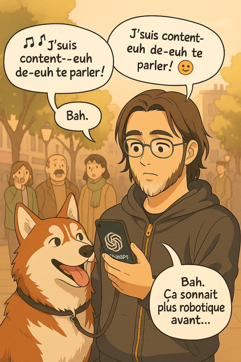 Ils ont changé la voix de ChatGPT.